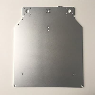 Aluminium mounting plate · MK2B
