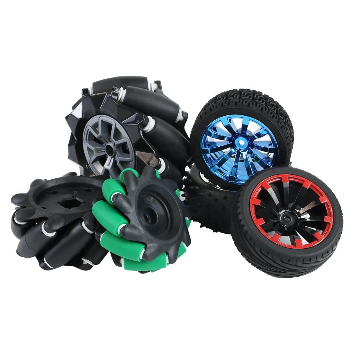 65 mm Mecanum wheels · set of 4